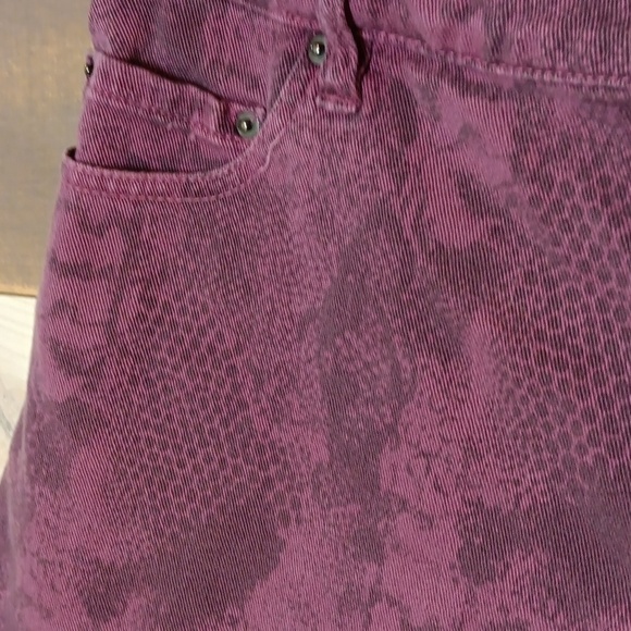 BDG shorts High Rise Cheeky 32 pink snake skin - Picture 4 of 8